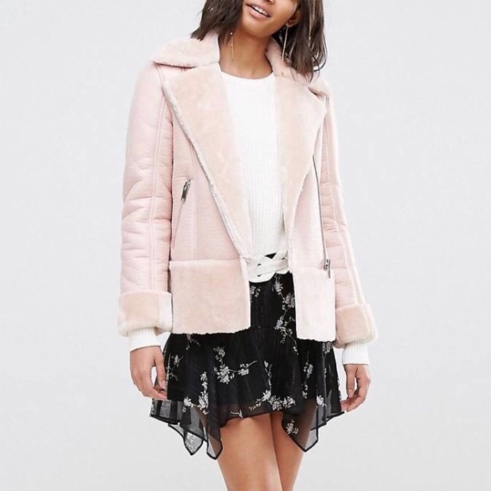 Selfridge Shearling Aviator Jacket